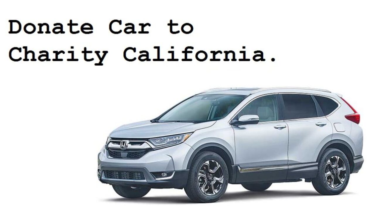donate a car california