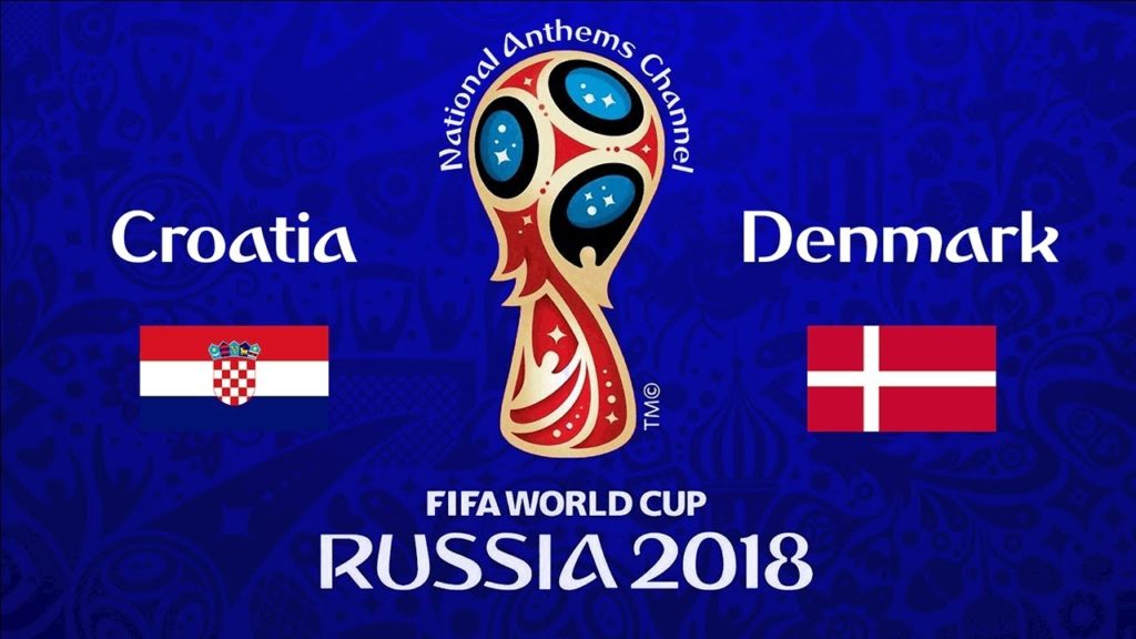 Croatia VS Denmark - Croatia Qualifies For FIFA 2018 Quarterfinals